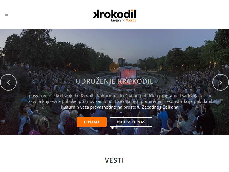 Association KROKODIL. Festival KROKODIL
