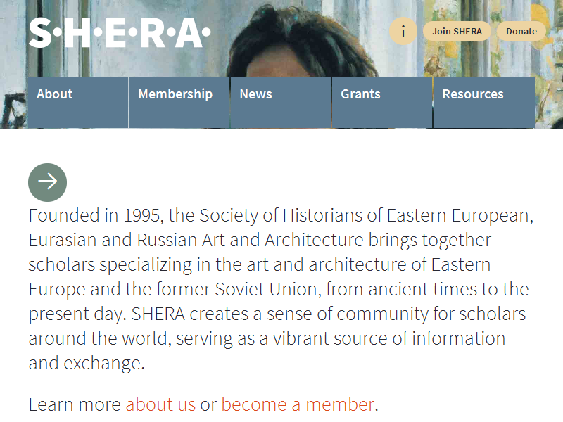 Shera - Society of Historians of East European and Russian Art and Architecture