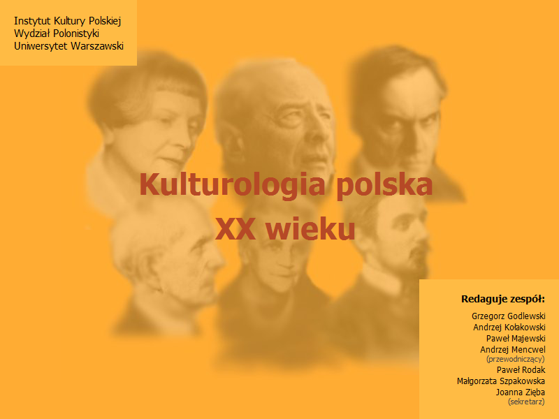 Kulturologia polska XX wieku