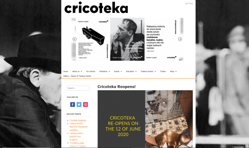 CRICOTEKA - Ośrodek Dokumentacji Sztuki Tadeusza Kantora