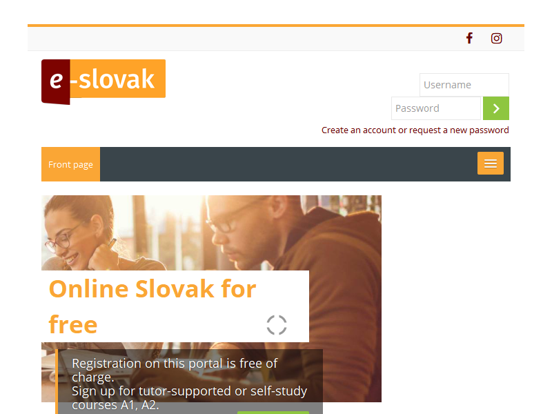 e-Slovak - Slovak as foreign language