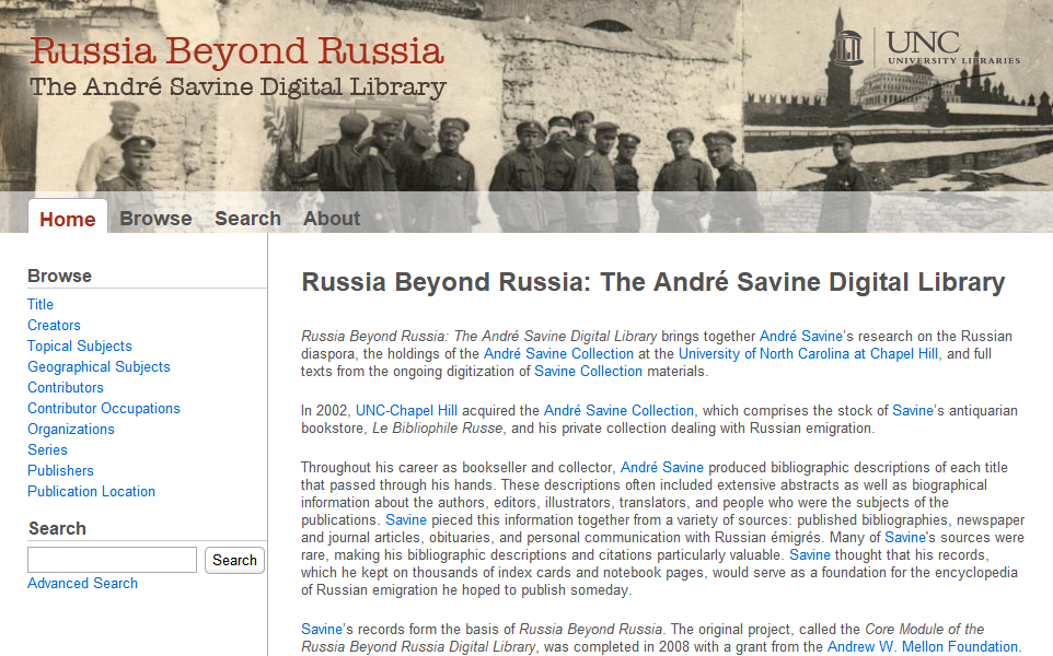 Электронная библиотека Россия Вне России - РВР : Russia Beyond Russia Digital Library