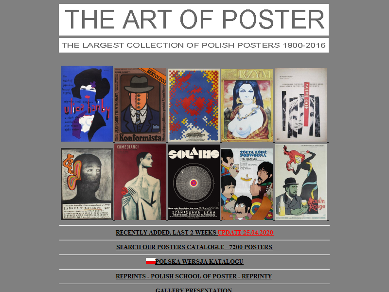 The Art of Poster - The Largest Collection of Polish Posters 1900-2005