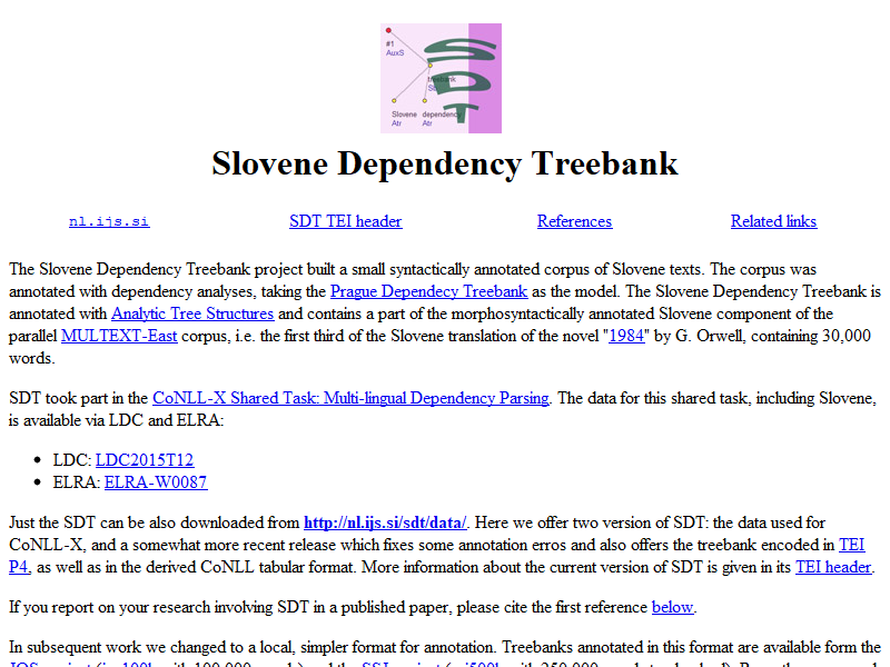 SDT: Slovene Dependency Treebank