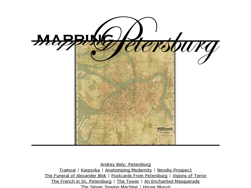 Mapping Petersburg