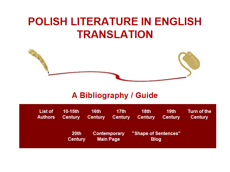 Polish Literature in English Translation