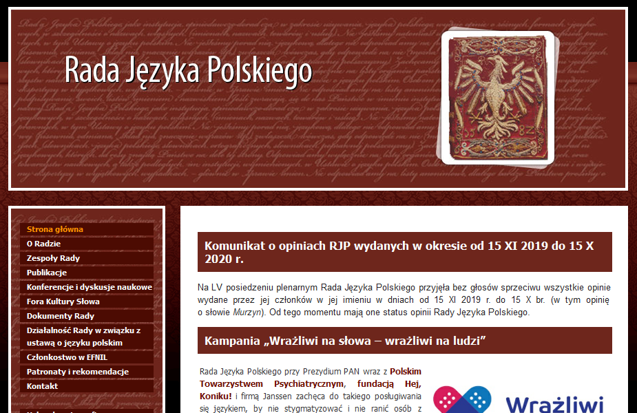 Rada Języka Polskiego - The Polish Language Council
