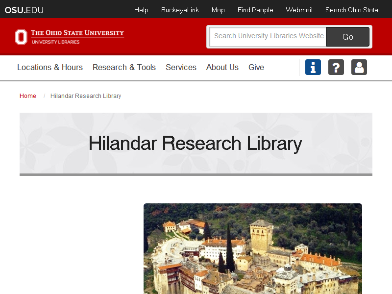 The Hilandar Research Library