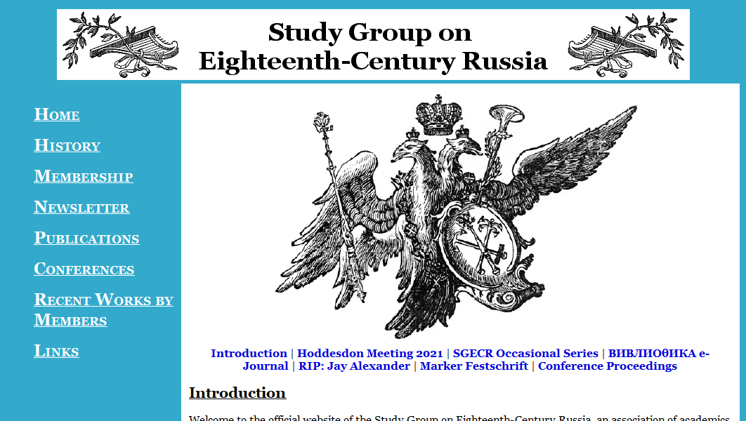 Study Group on Eighteenth-Century Russia